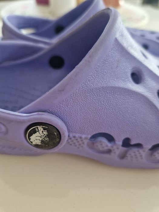 Crocsy C10 fioletowe