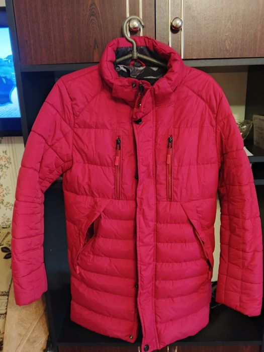 Куртка-пальто на хлопчика 12-13 років