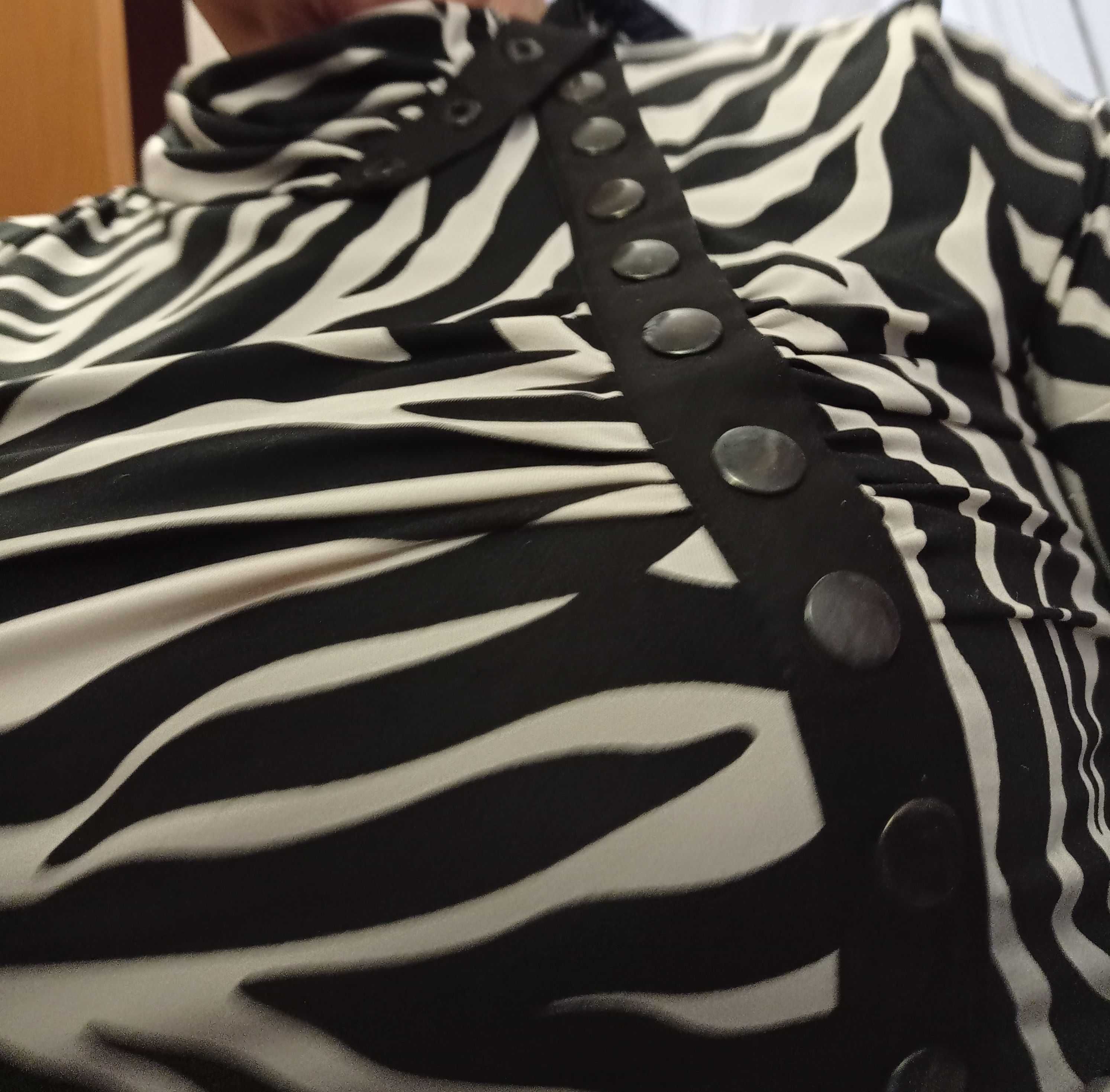 Блуза  женская леопардовая