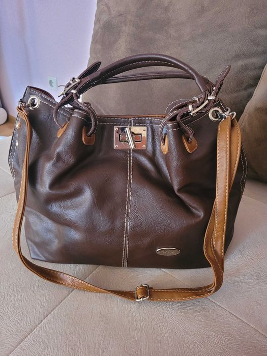 Сумка жіноча коричнева