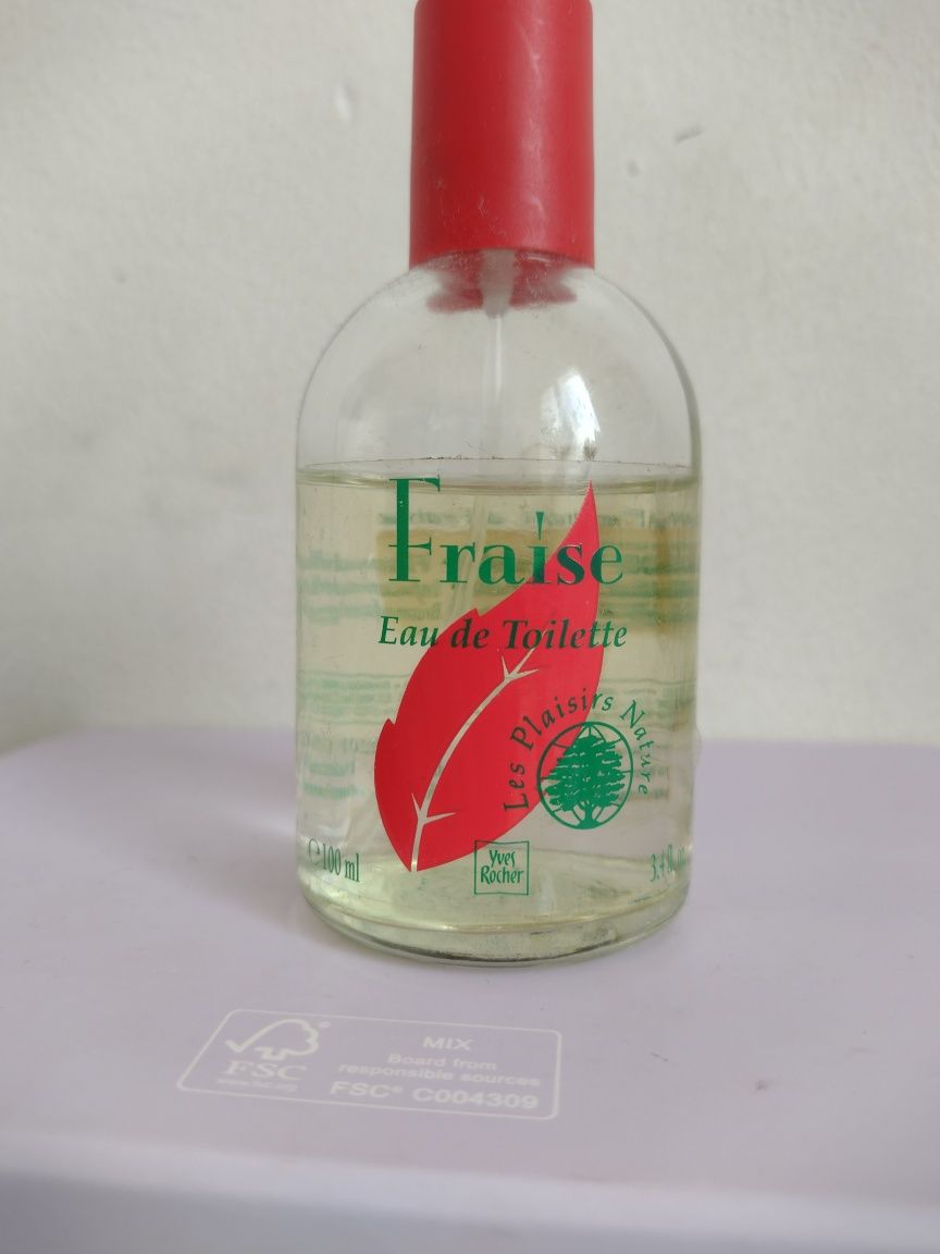 Woda toaletowa Yves Rocher strawberry truskawka, truskawkowe. Zużycie