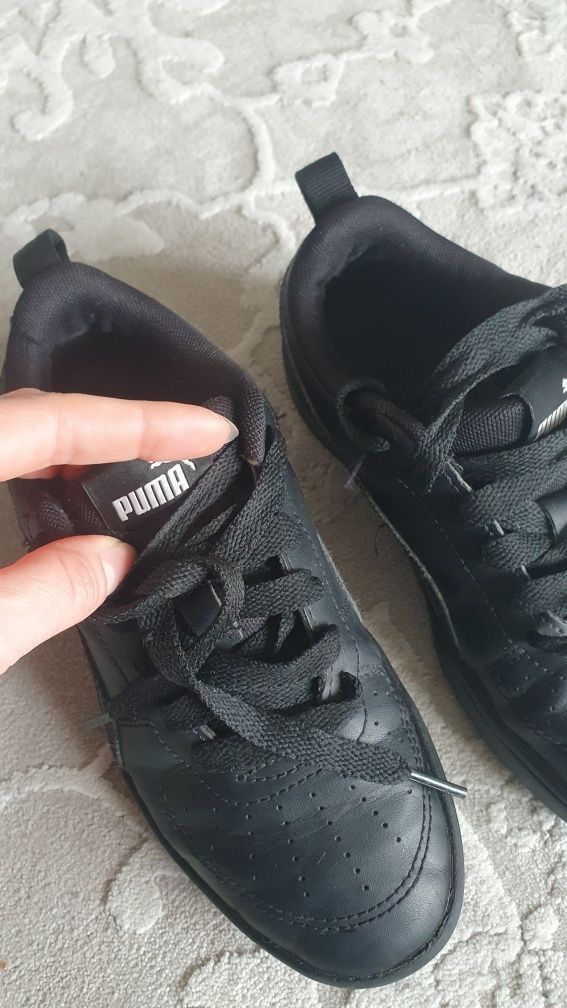 Buty czarne Puma, komunia Ideał