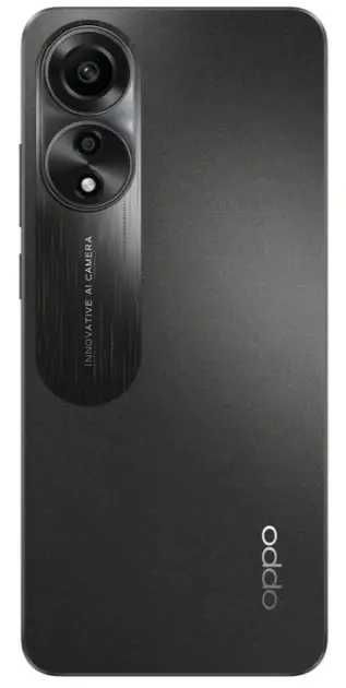 Смартфон OPPO A78 8/128GB Mist Black, 2 SIM, 6.43" AMOLED FHD+ NFC