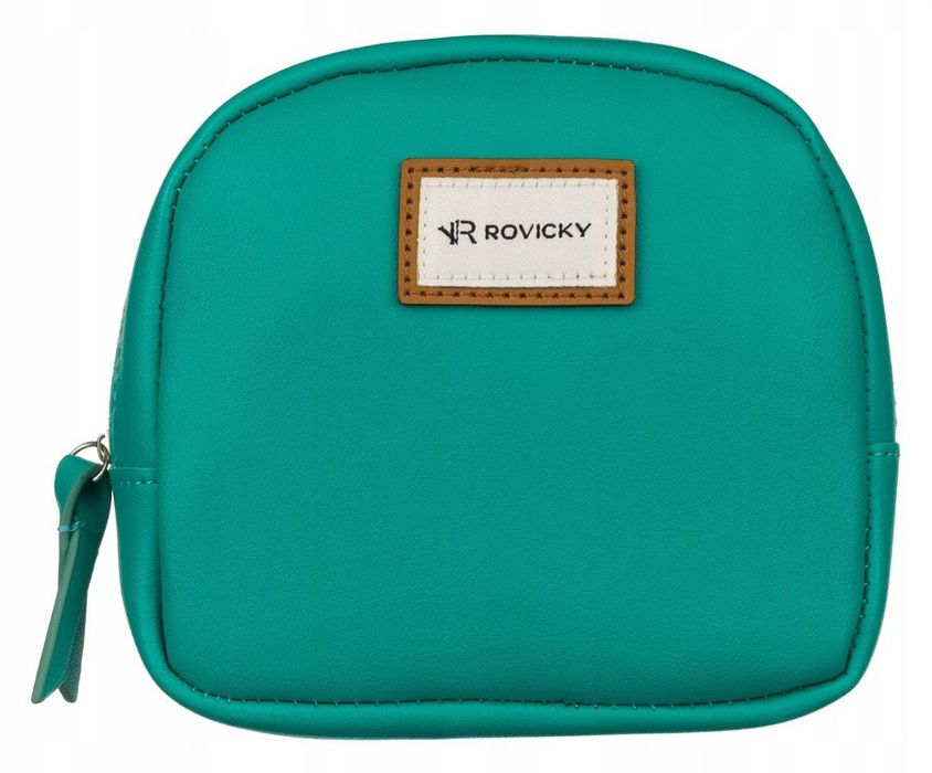 zestaw dwóch kosmetyczek damskich ze skóry ekologicznej - rovicky