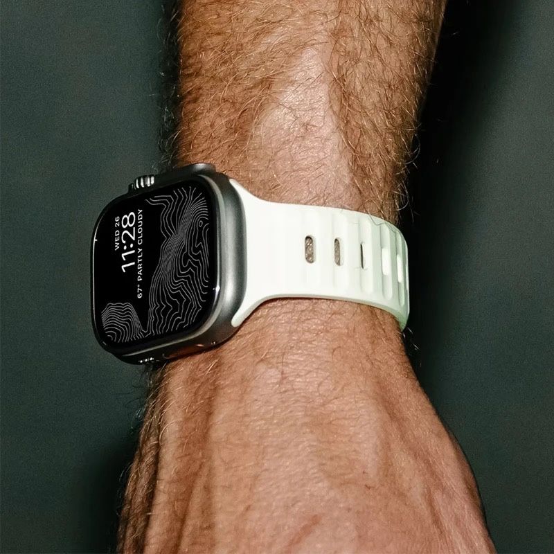 Pasek fluorescensyjny świecący do Apple Watch 49, 45, 44, 42