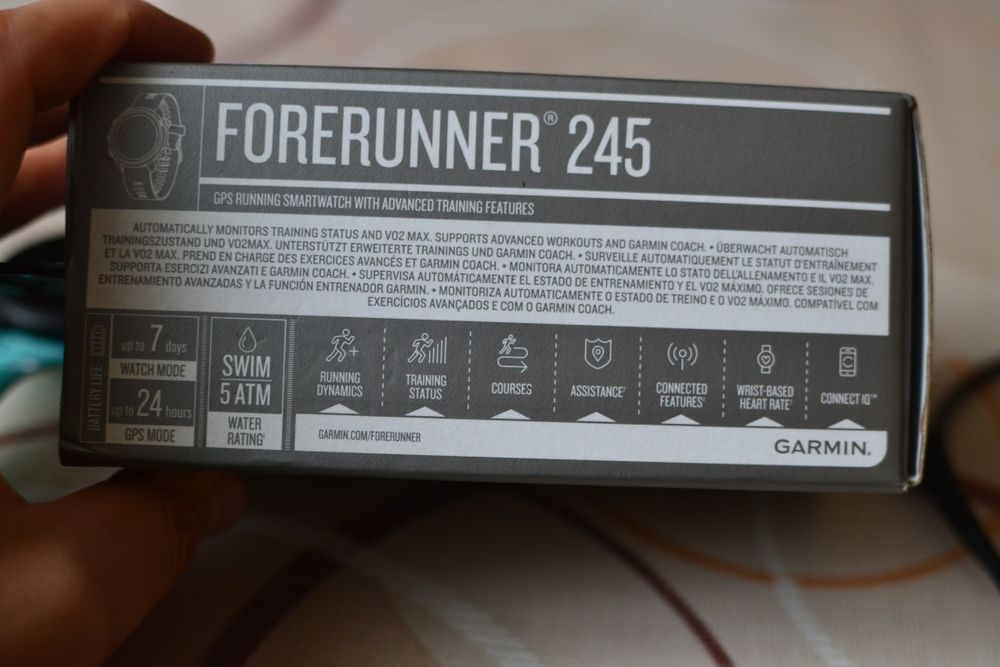 Garmin forerunner 245