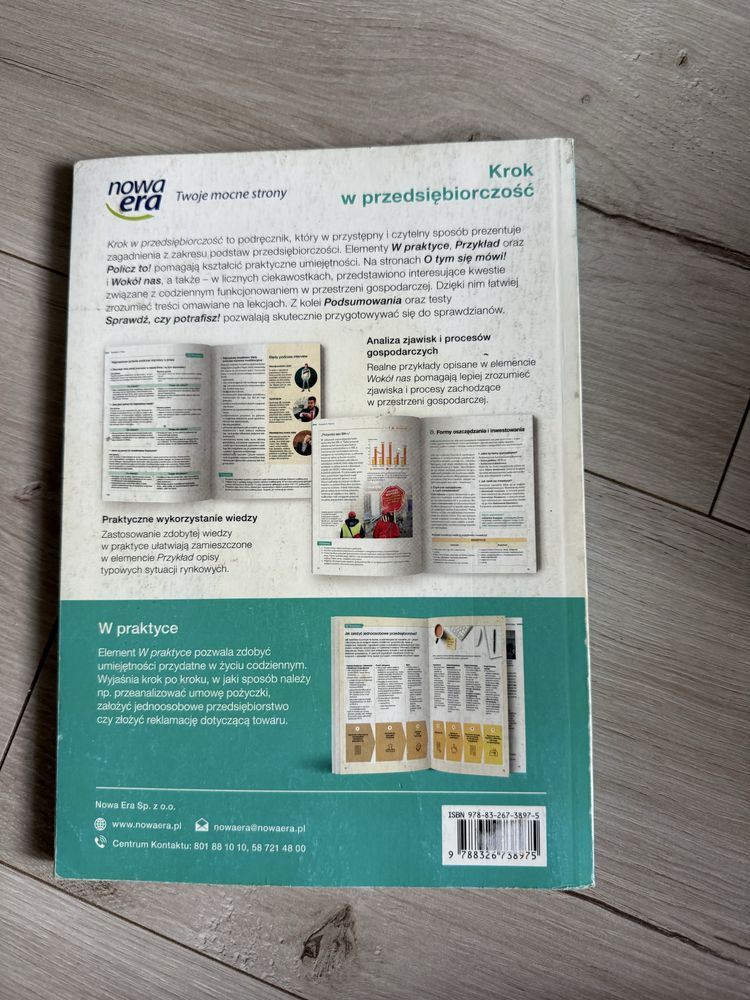 krok w przedsiębiorczość nowa era