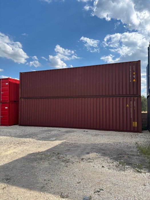 Kontener Morski Magazynowy 40 HC One Way 2,9 wysoki + Transport HDS
