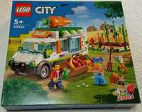 lego city 60345 farmers market van selado