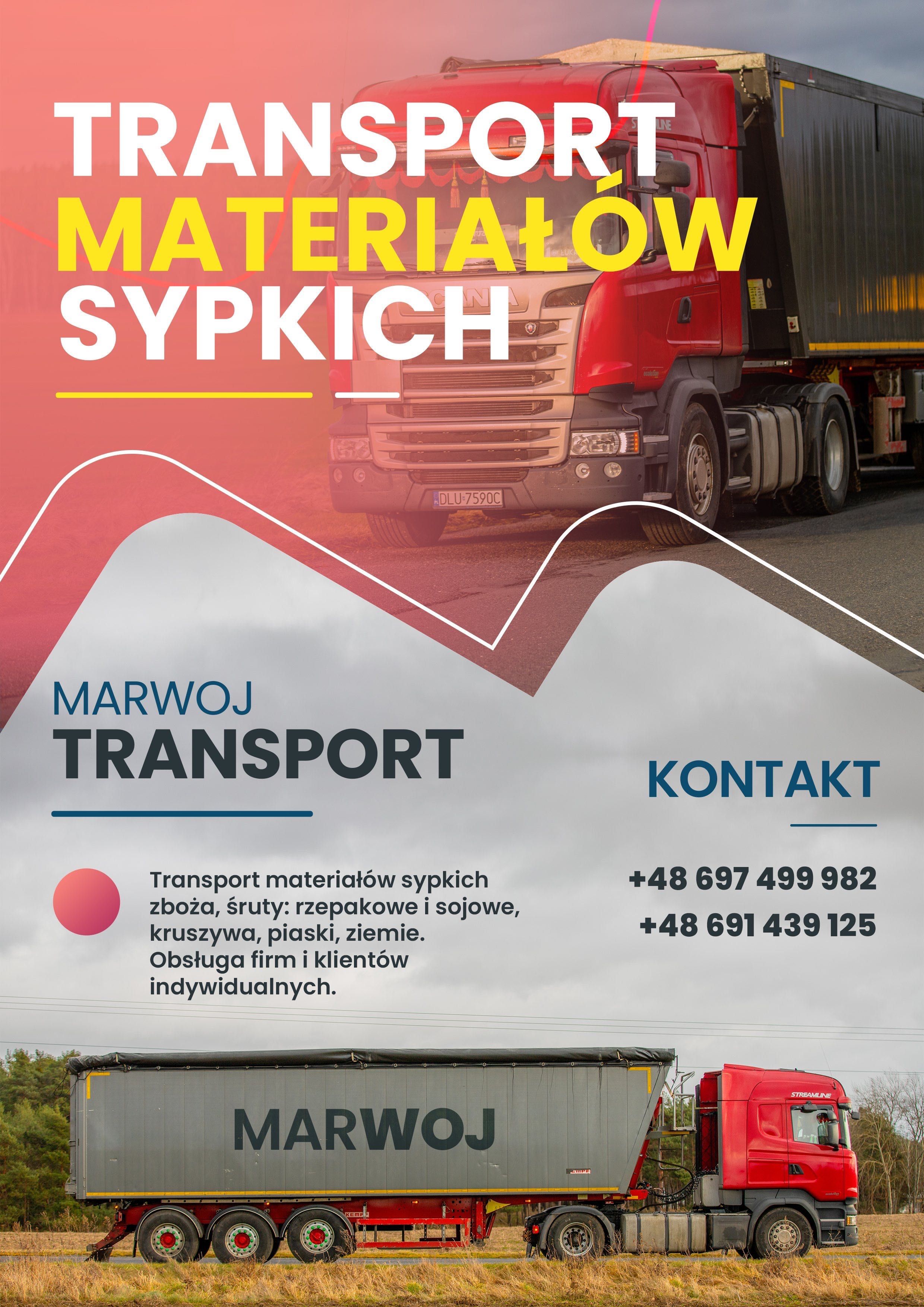 usługi transportowe