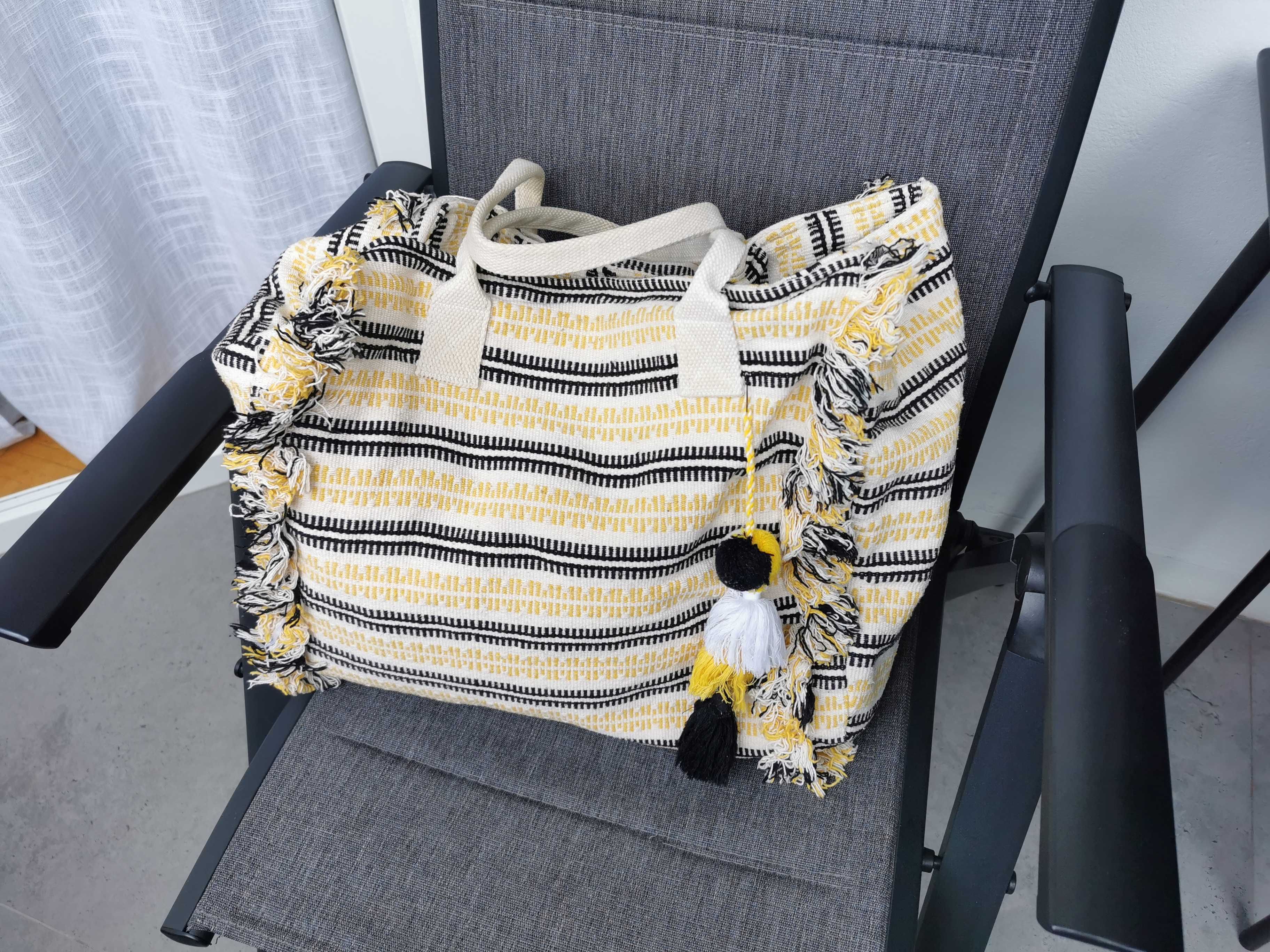 Torba worek Promod lekka efektowana