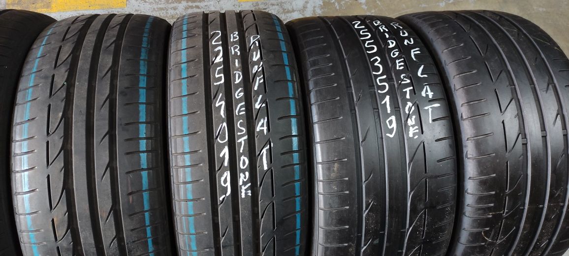 Pneus 225/40/19 e 255/35/19 semi novos