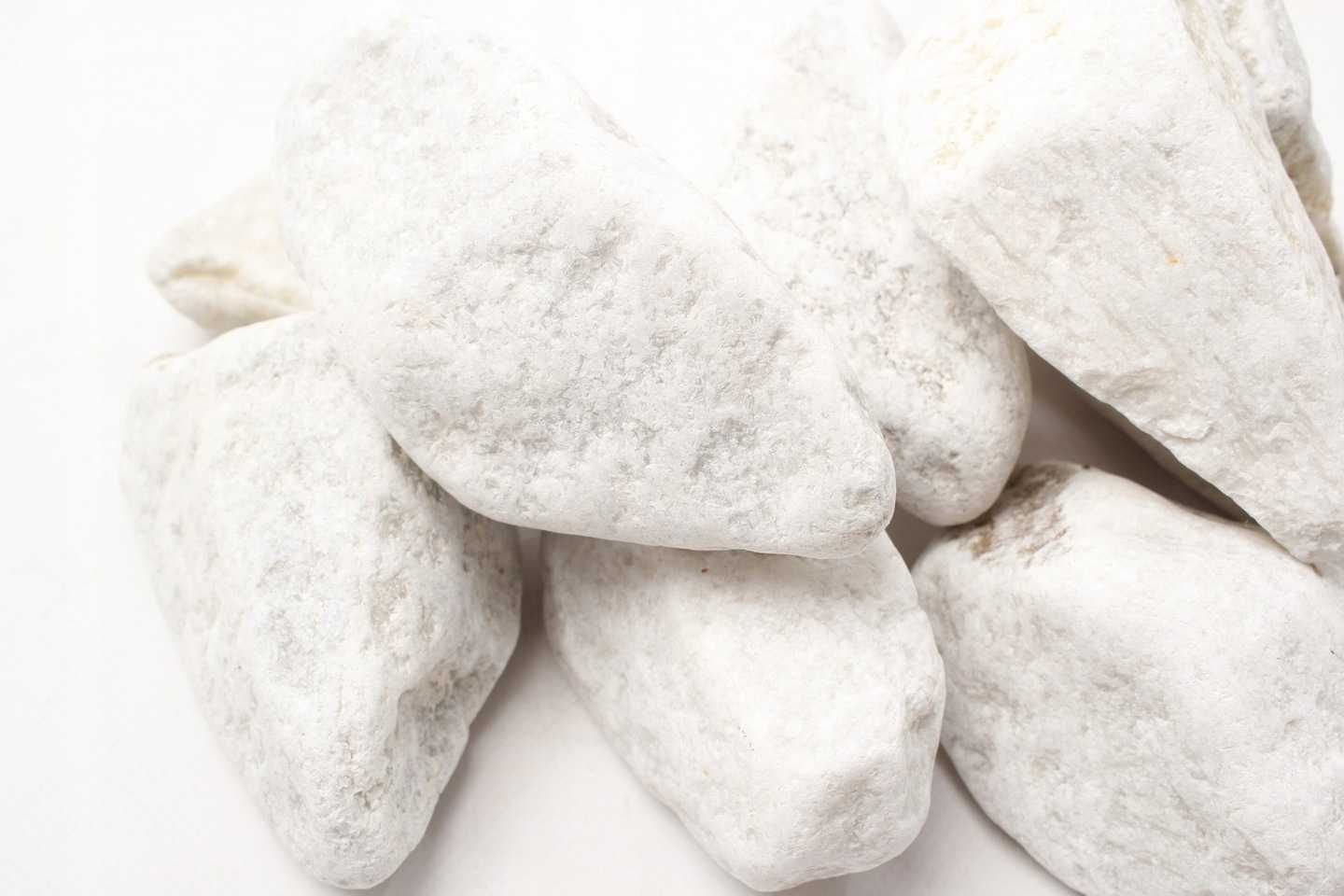 Skała Snow Stone Biały Kamień do Akwarium lub Terrarium 2kg