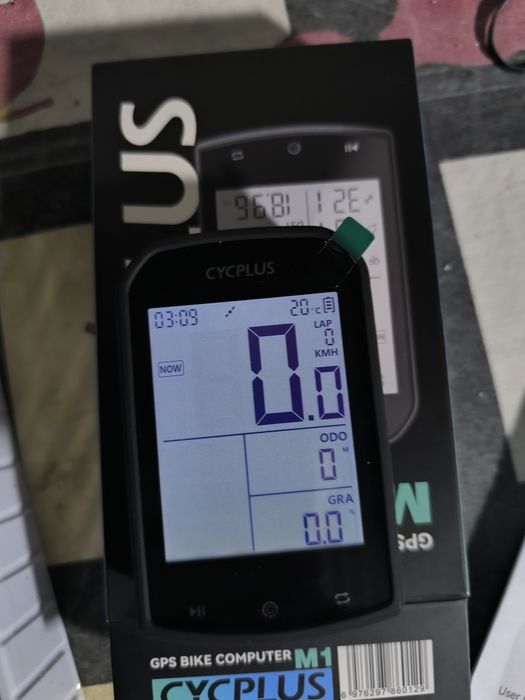 Gps bicicleta  com sensor cardiaco