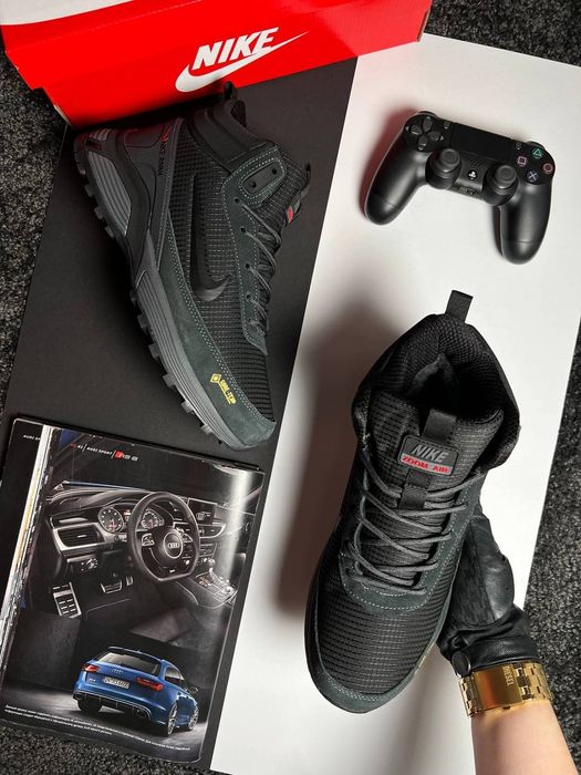 Зимові кросівки чоловічі NIKE AIR Zoom Rivah Fur 41-46р Gore-Tex хутрі