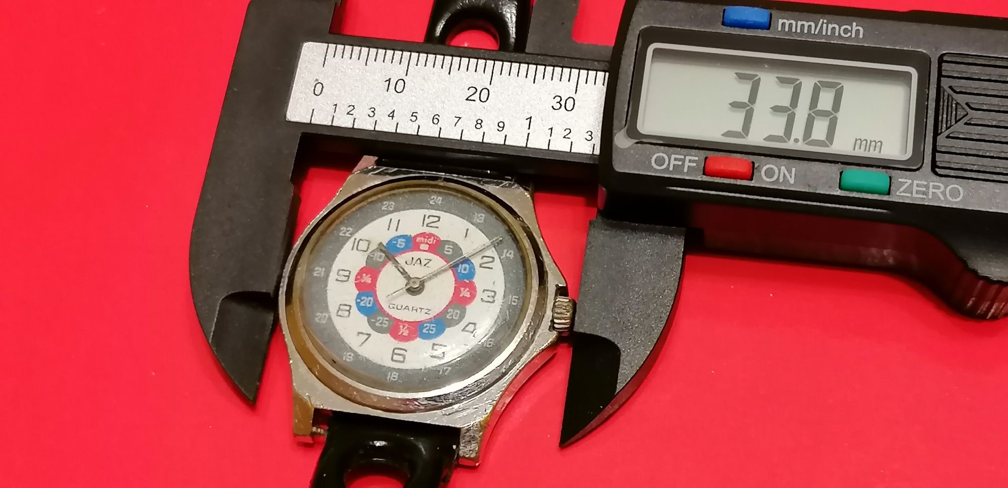 Relógio antigo jaz quartz jaz criança vintage