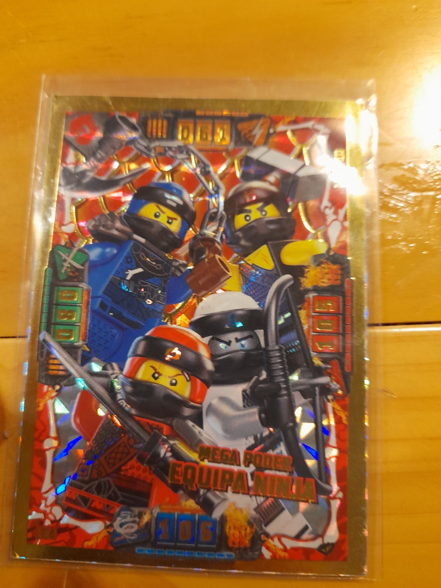 Carta limitada lego ninjago