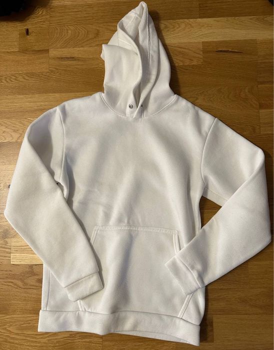 Кофта худі біла фліс