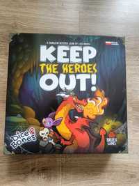 Keep The Heroes Out Gra Planszowa