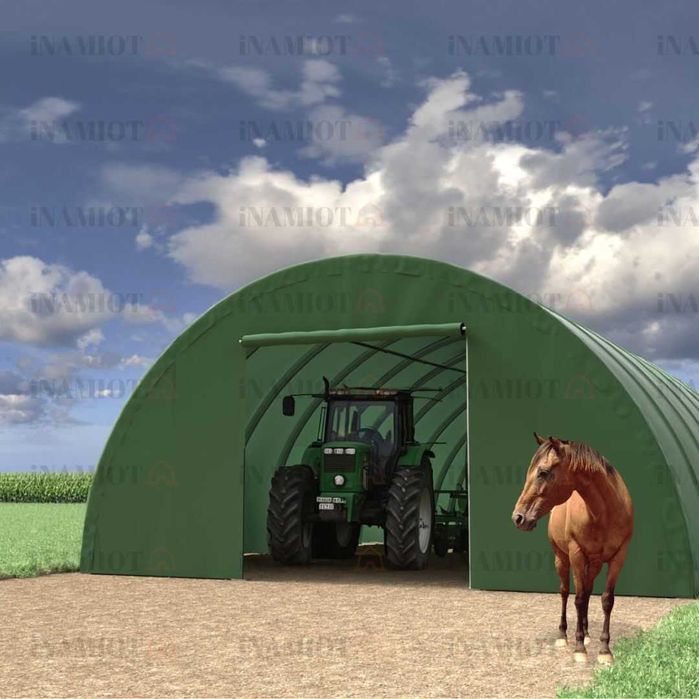 Hala Namiotowa Łukowa, Tunel, Namiot 9,15x12m. Całoroczna! na baloty