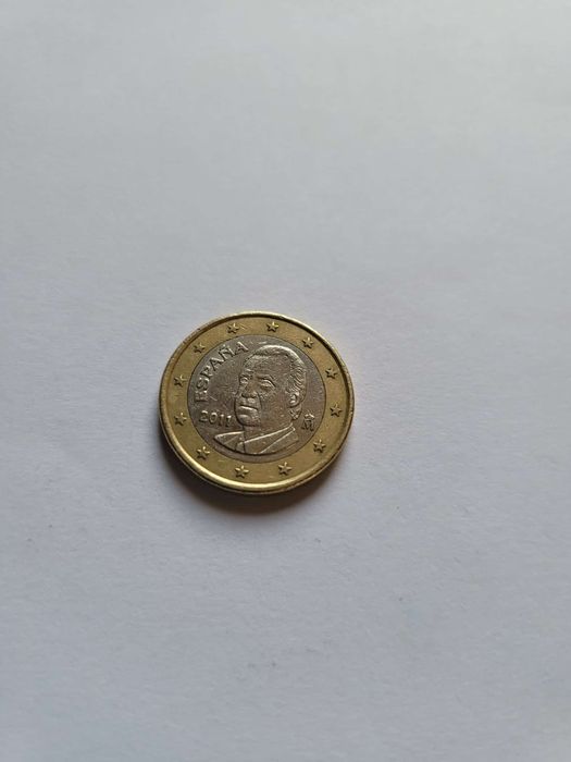 1 euro 2011 r. Hiszpania