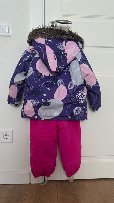Комплект  зимовий (куртка HUPPA + напівкомбінезон REIMA) 98-104см