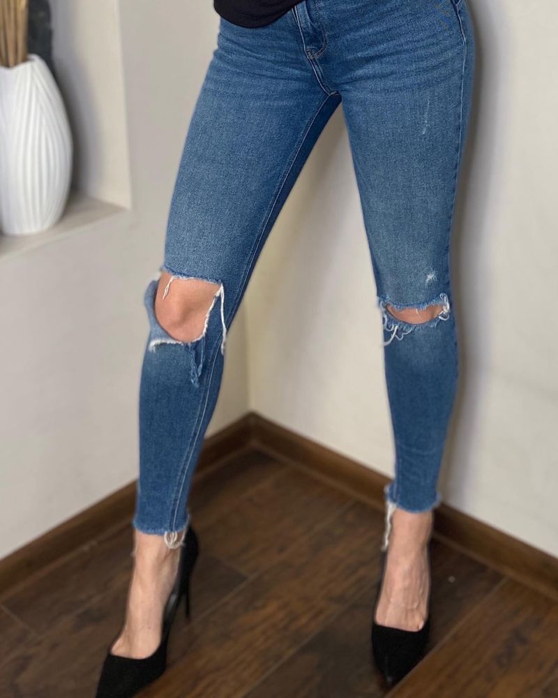 Spodnie jeans jeansowe Cropp S