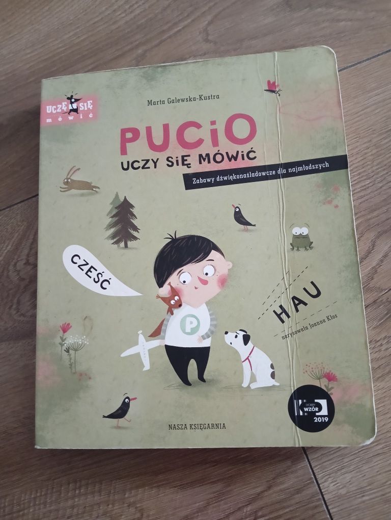 Książka Pucio uczy się mówić