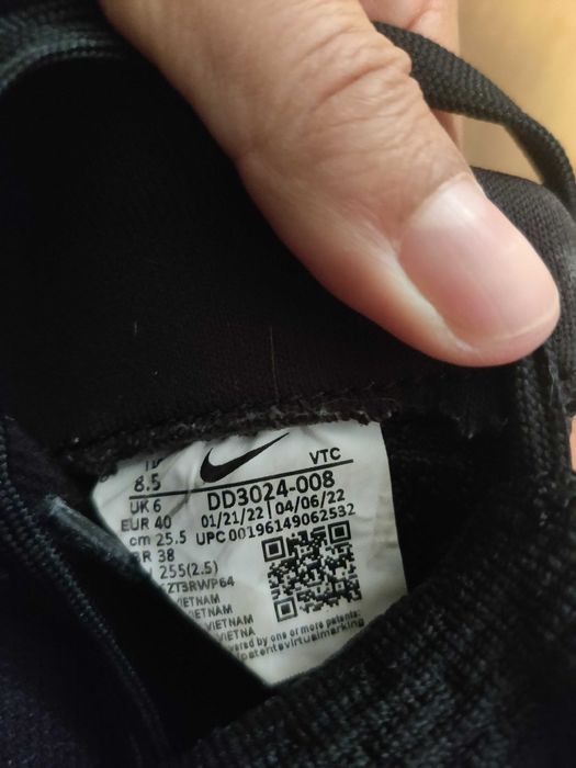 Ténis Nike React Infinity Run Flyknit tamanho 40