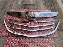Chrom grilla Opel Meriva B komplet