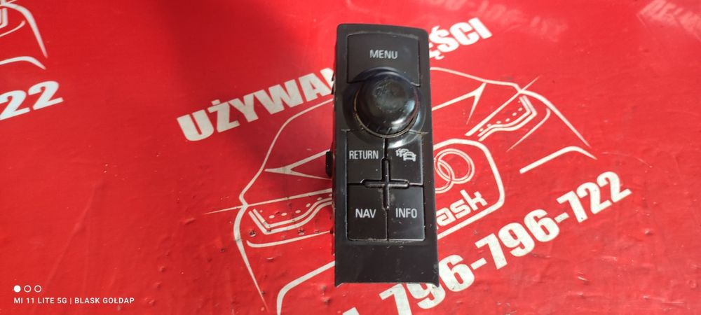Nawigacja Przycisk Audi A4 B6 S-LINE 2003 Części Blask Gołdap