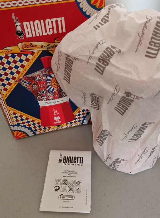 Bialetti Dolce & Gabbana 6Tz –  włoska kawiarka – edycja limitowana