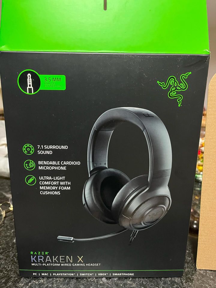 Vendo razer kraken X