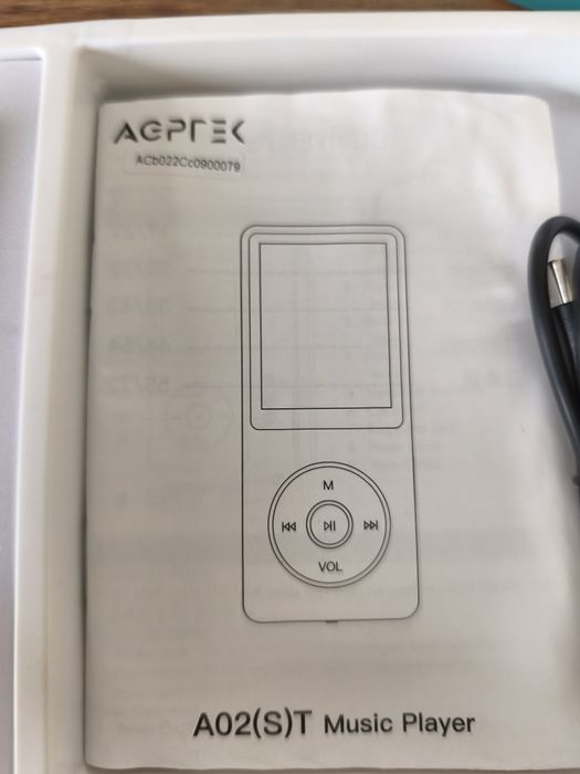 AGPTEK Odtwarzacz MP3