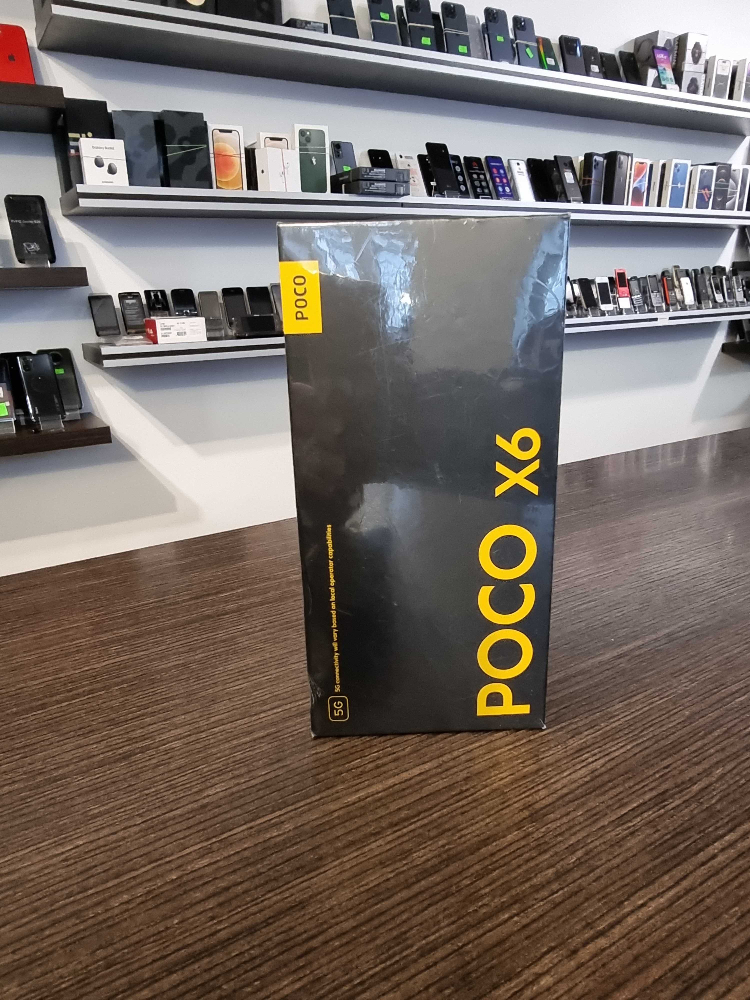 Smartfon Poco X6  5G 8GB 256GB Black Poznań Długa 14