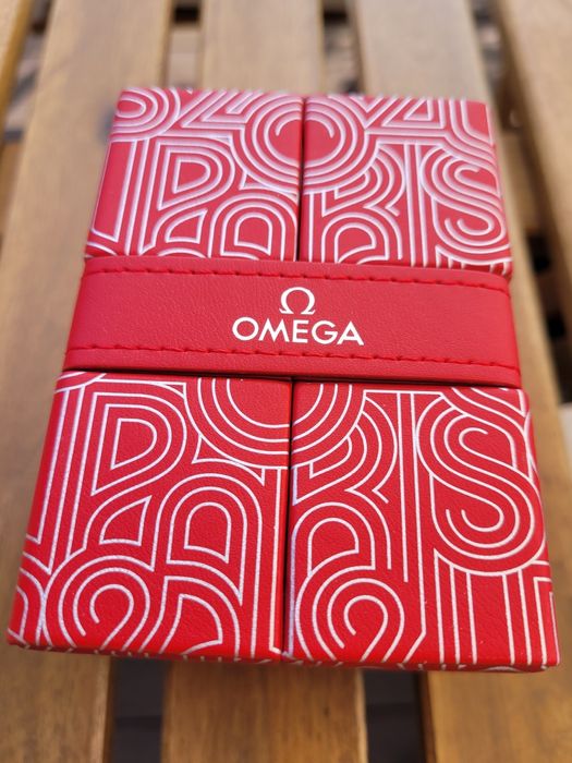Nowe piękne pudełko etui box OMEGA SWATCH do zegarków