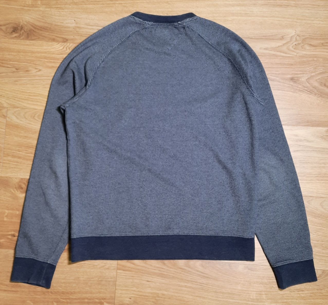 Sweter Tommy Hilfiger L Granatowy w Białe Kropeczki