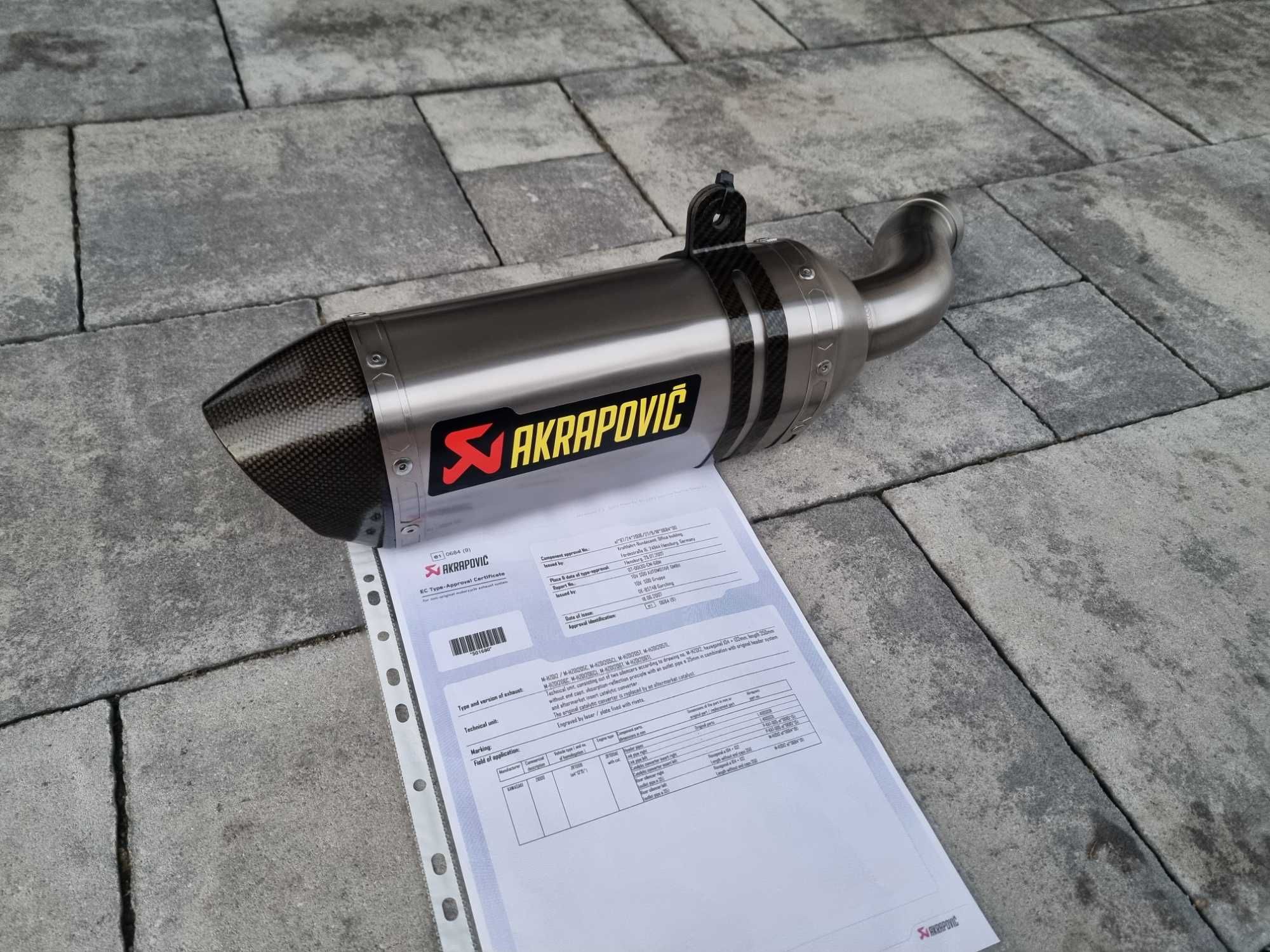 Honda CBR 600 F 2007-14 Tłumik Wydech Akrapovic