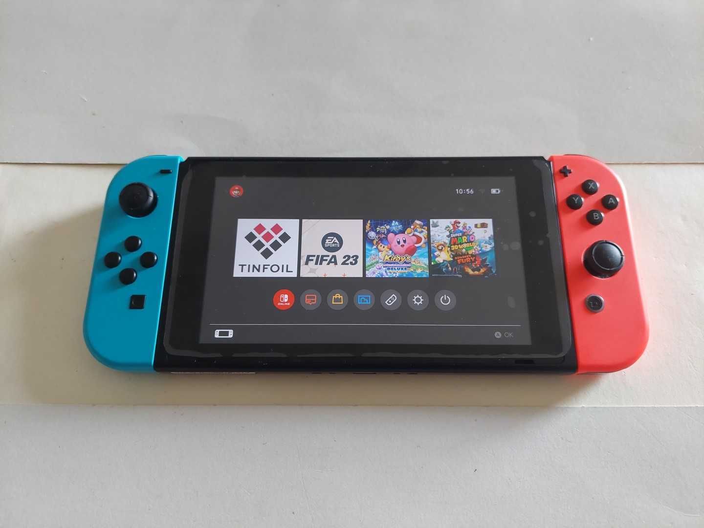 Switch Nintendo V1,desbloqueada;fatura; Troco