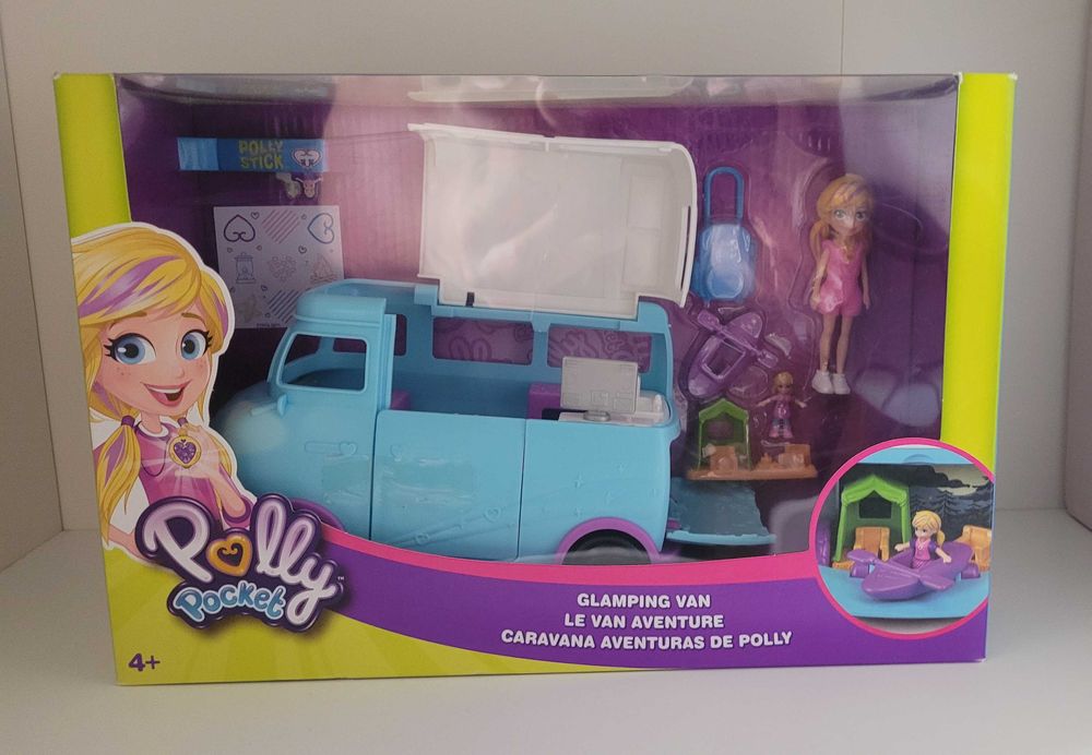 Polly Pocket zestaw Biwakowy Kamper Glamping Van Mattel