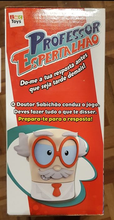 Jogo de Tabuleiro Professor Espertalhão