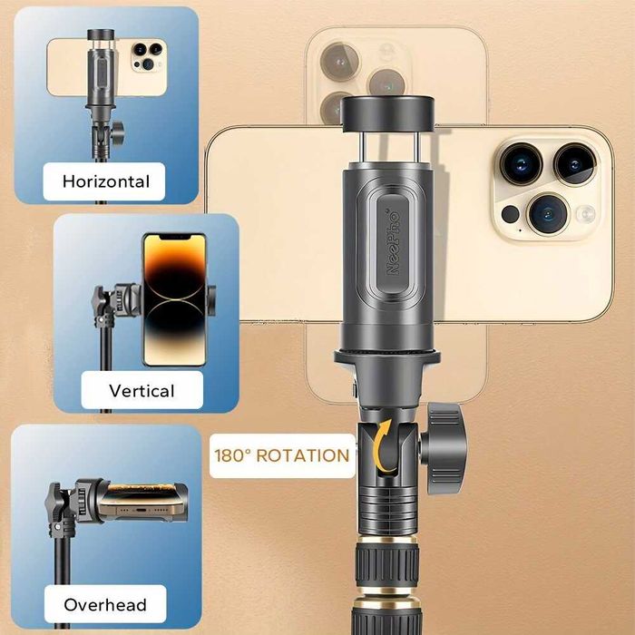 Штатив + монопод 2 в 1 з тримачем для телефона NeePho NP-688