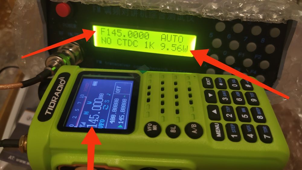 Tidradio TD-H8 VHF UHF 10w Type-C Bluetooth ресивер трансивер 2500 mAh