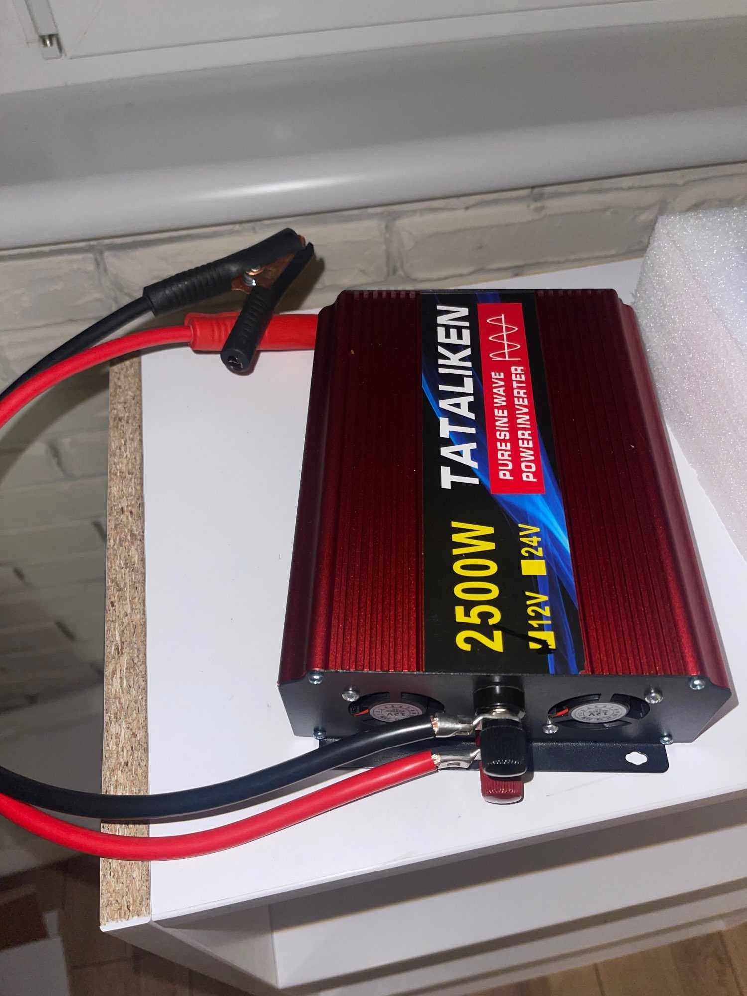 Inversor 12V - 220V 2500W * DC/AC * NOVO * ONDA PURA