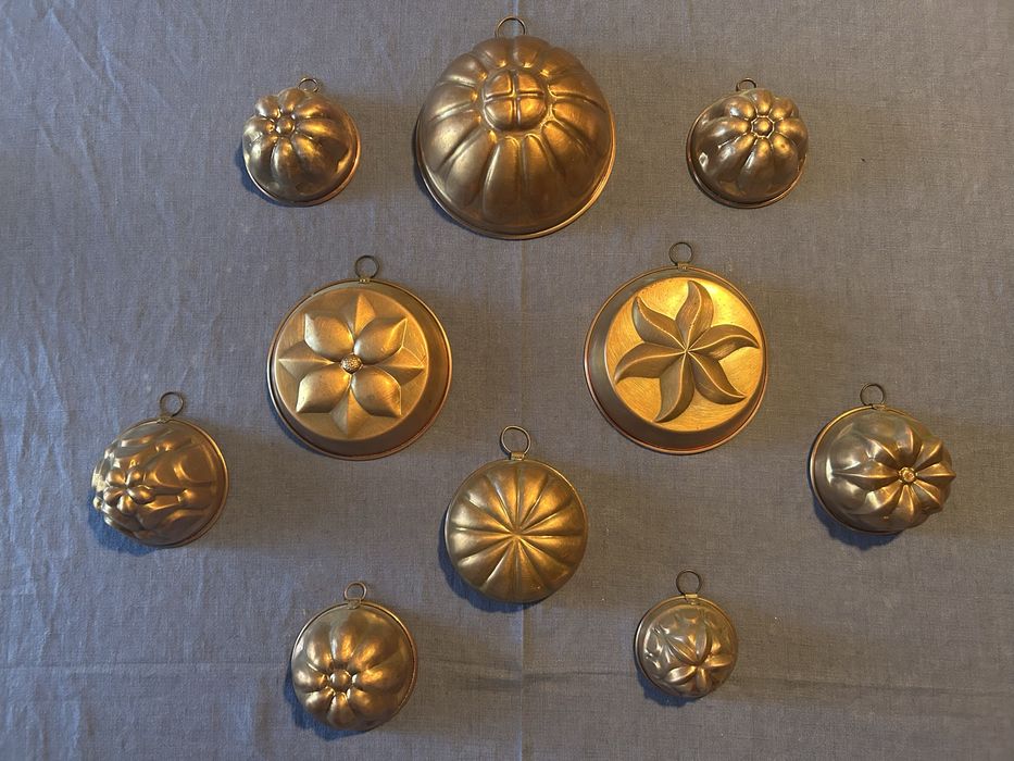 10 formas antigas em cobre