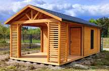 Domek z tarasem 35m2 domek 5x7 domek 7x5 lub domek 5x6 5x8 5x9 MDDP