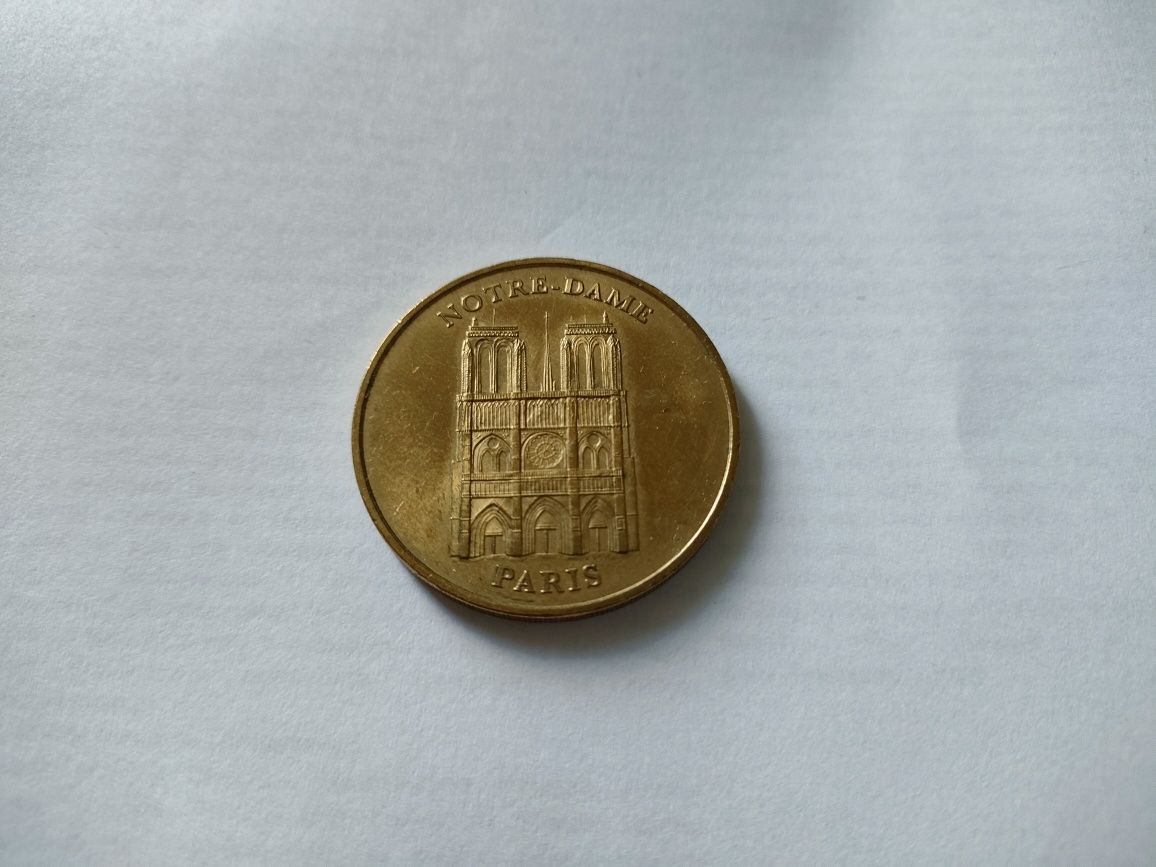 Medal żeton moneta Notre Dame Paris Limited Edition 2004