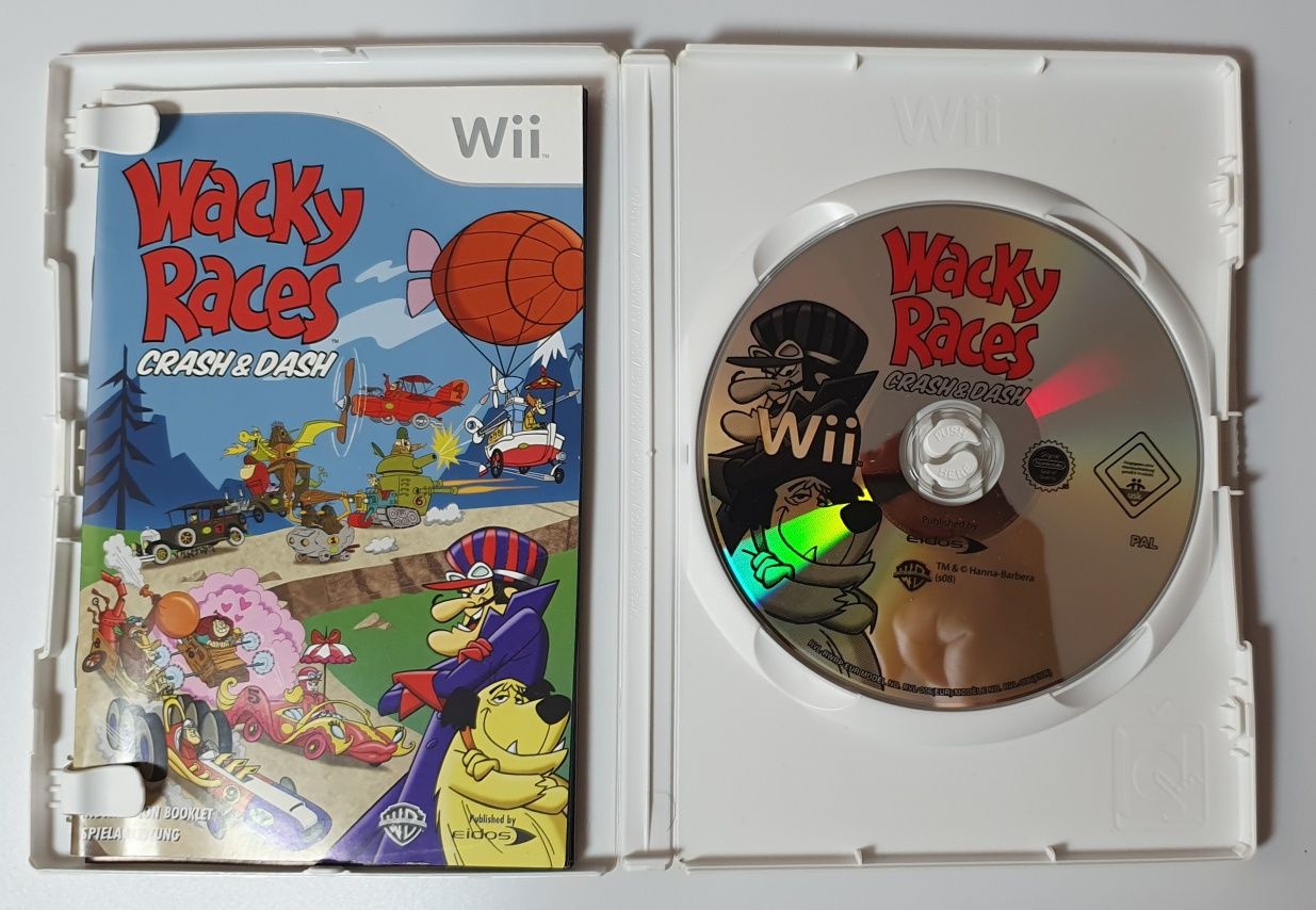 "Wacky Races Crash and Dash" Nintendo Wii wersja angielska