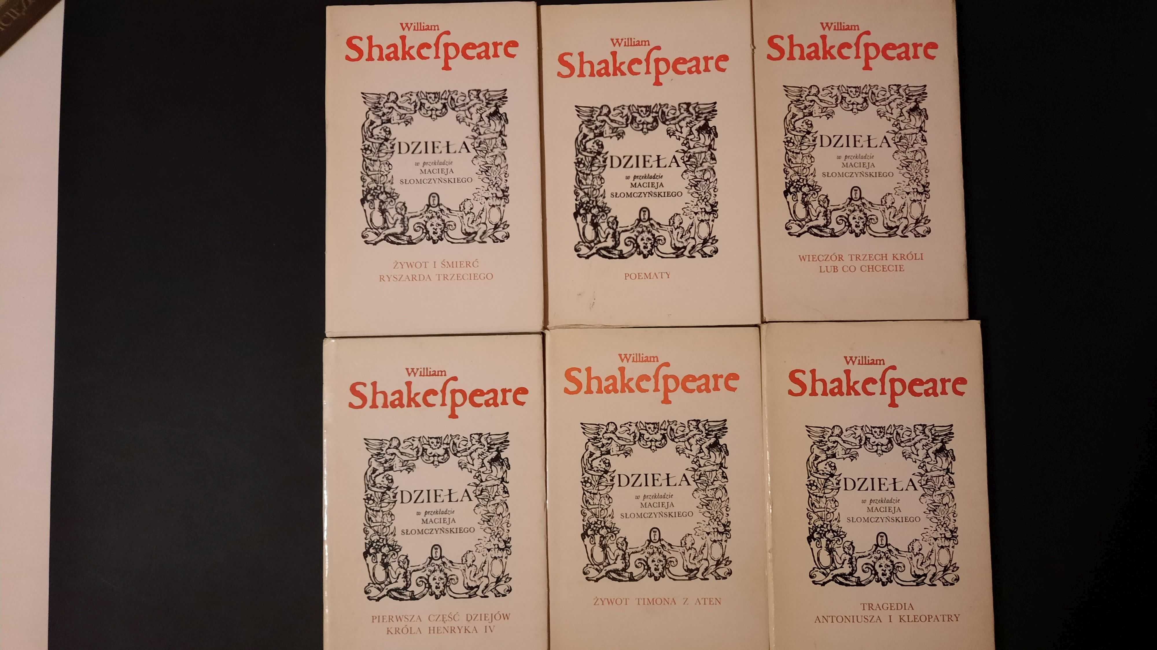 William Shakefpeare – Dzieła - 23 tomy