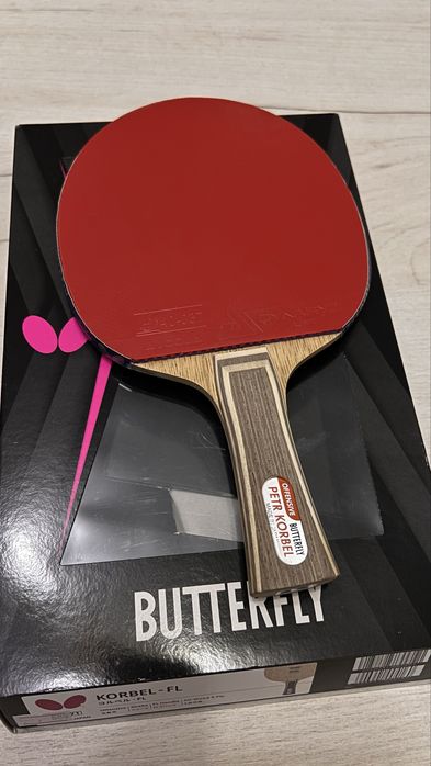 Продам ракеки Butterfly Korbel japan і Dhs power g5